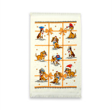 Рушник велюровий кухонний Home Line "Веселий пес" 40х60см 135866