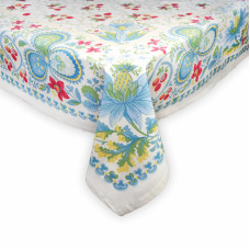 Скатертина "Ягідки" (біла) 190х230см 135085