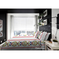 Сімейний комплект постільної білизни Home Line "Розпис" 134570