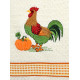 Рушник махровий кухонний Home Line "Півник" (кремовий) 40х60см 134483