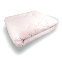 Ковдра стьобана Home Line (світло-рожева) 155х210см 134333