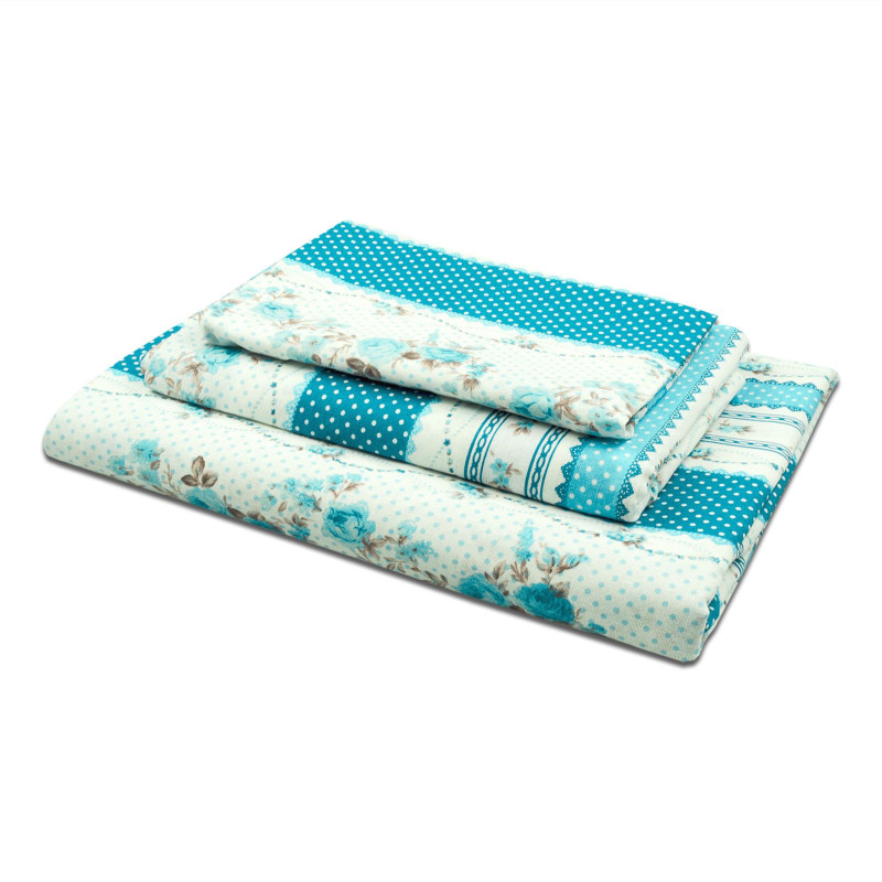 Двоспальний комплект постільної білизни Home Line (синій) 134076