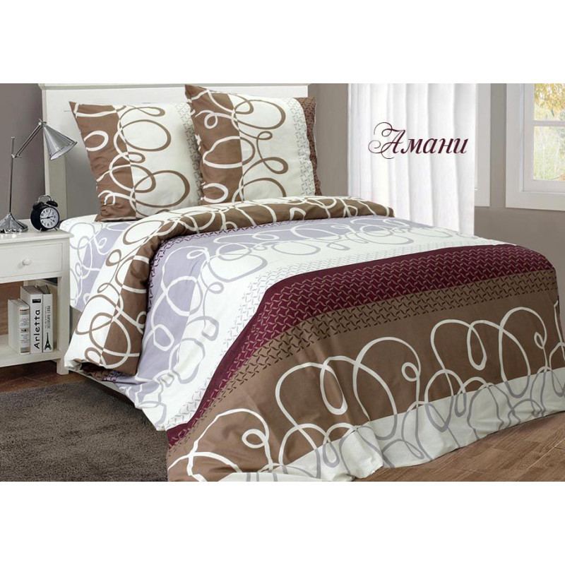 Двоспальний комплект постільної білизни Home Line "Амані" 134006