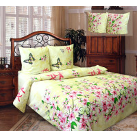 Півтораспальний комплект постільної білизни Home Line "Сакура" 133470