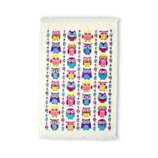 Рушник велюровий кухонний Home Line "Розмаїті сови" 40х60см 133415
