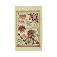 Рушник велюровий кухонний Home Line "Прованс" 40х60см 133413