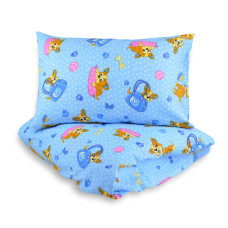 Дитячий комплект постільної білизни (синій) 131170