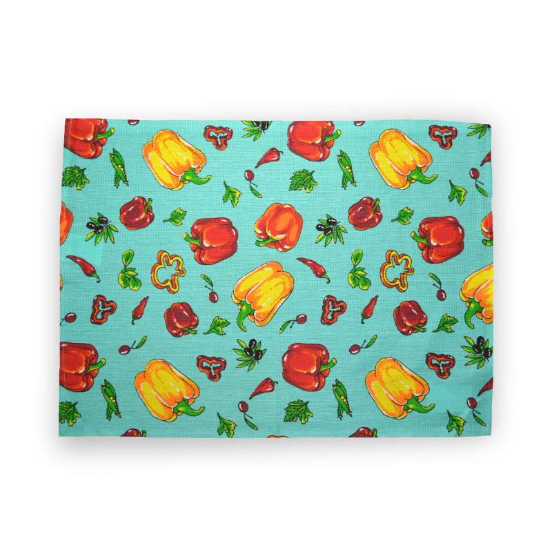 Рушник вафельний кухонний Home Line "Паприка" 45х60см  130681