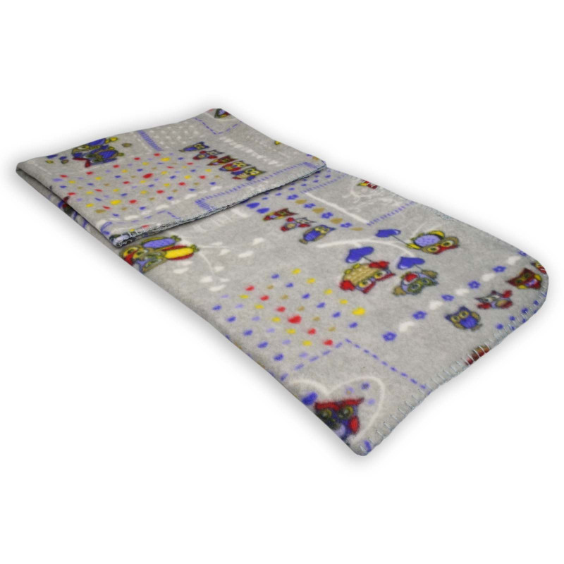 Плед флісовий Home Line "Сови" 90х120см 129854