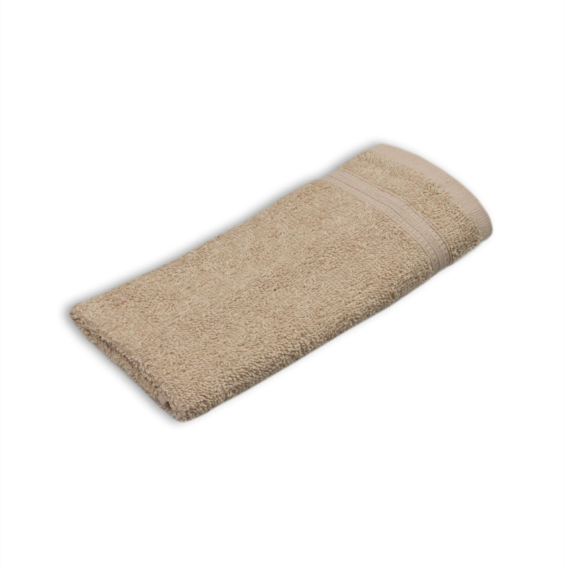 Рушник махровий Home Line (бежевий), 30х30см 129659
