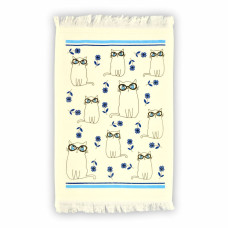 Рушник велюровий кухонний Home Line  "Кіт професор" 40х60см 129330