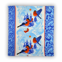 Рушник вафельний кухонний Home Line "Снігурі" 50х60см 129294