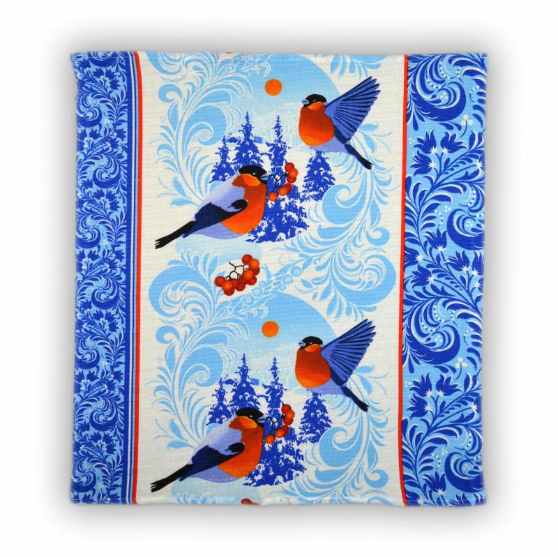 Рушник вафельний кухонний Home Line "Снігурі" 50х60см 129294