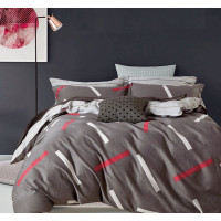 Євро комплект постільної білизни Home Line "Артлайн" 129258