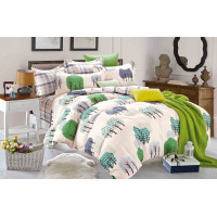 Євро комплект постільної білизни Home Line "Тілія" 129256