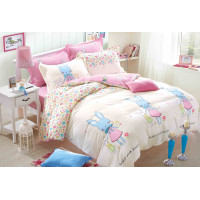 Півтораспальний комплект постільної білизни Home Line "Зайченята" 129245