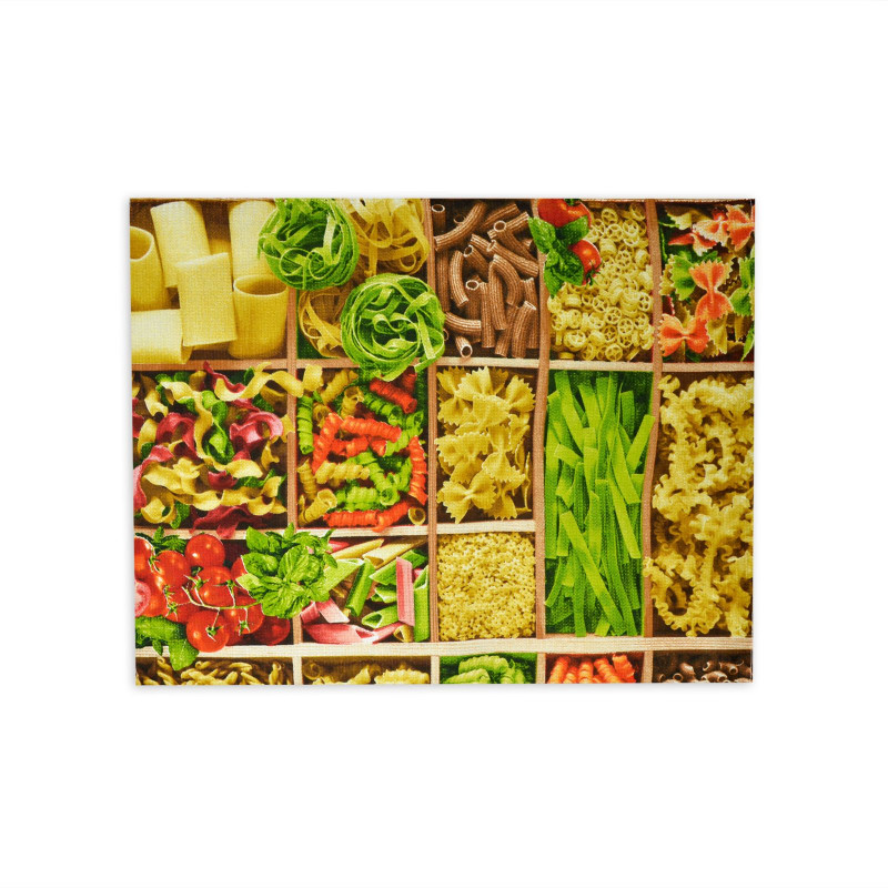 Рушник вафельний кухонний Home Line "Макарони" 45х60см 129081