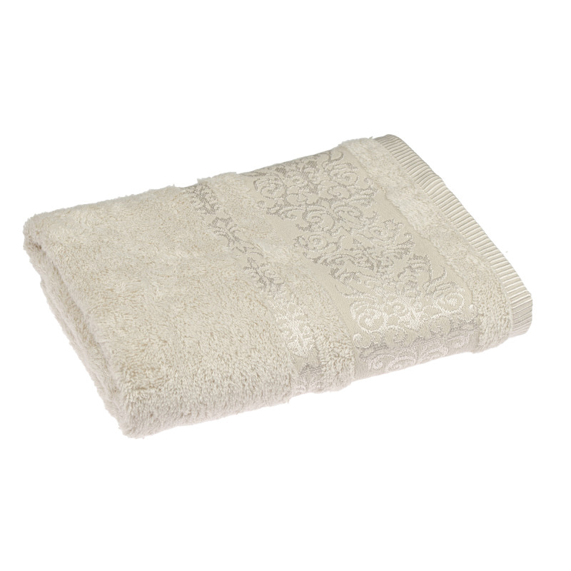 Рушник махровий Home Line "Bamboo" (бежевий), 50х90см 127258