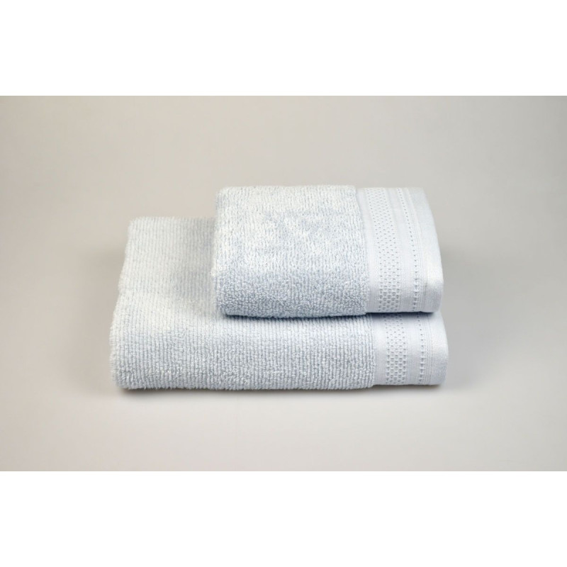 Рушник махровий Home Line "Microcotton" (блакитний), 68х127см 126268