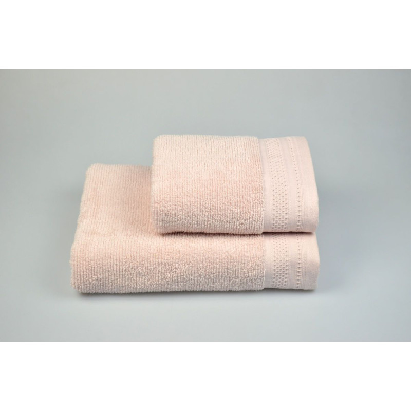 Рушник махровий Home Line "Microcotton" (рожевий), 68х127см 126266