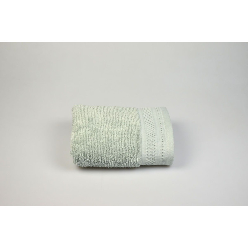 Рушник махровий Home Line "Microcotton" (зелений), 50х85см 126264