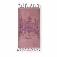 Рушник велюровий Home Line "Paris" (рожевий), 68х127см 126250