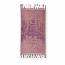 Рушник велюровий Home Line "Paris" (рожевий), 68х127см 126250