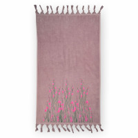 Рушник велюровий Home Line "Spring" (рожевий), 50х85см 126238