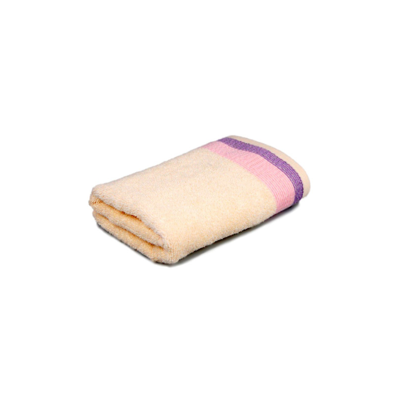 Рушник махровий Home Line "Лотус" (кремовий), 45х85см 123568