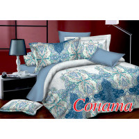 Євро комплект постільної білизни Home Line "Соната" 123437