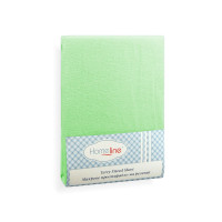Простирадло махрове на резинці Home Line (салатове) 200х200см 123220