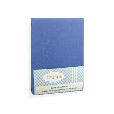 Простирадло махрове на резинці Home Line (синє) 180х200см 123213