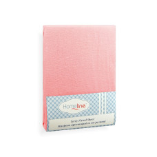 Простирадло махрове на резинці Home Line (коралове) 160х200см 123205