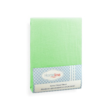 Простирадло махрове на резинці Home Line (салатове) 140х200см 123201