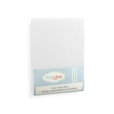Простирадло махрове на резинці Home Line (кремове) 140х200см 123199