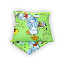 Дитячий комплект постільної білизни Home Line "Пригоди каченят" (зелений) 123006