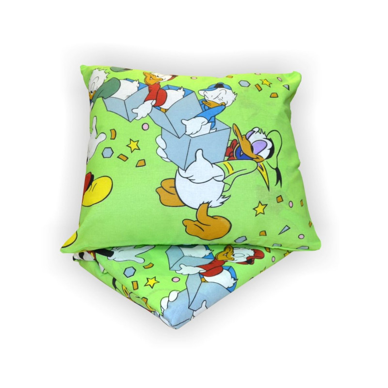 Дитячий комплект постільної білизни Home Line "Пригоди каченят" (зелений) 123006