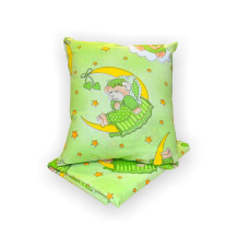 Дитячий комплект постільної білизни Home Line "Ведмедик на місяці" (зелений) 123002