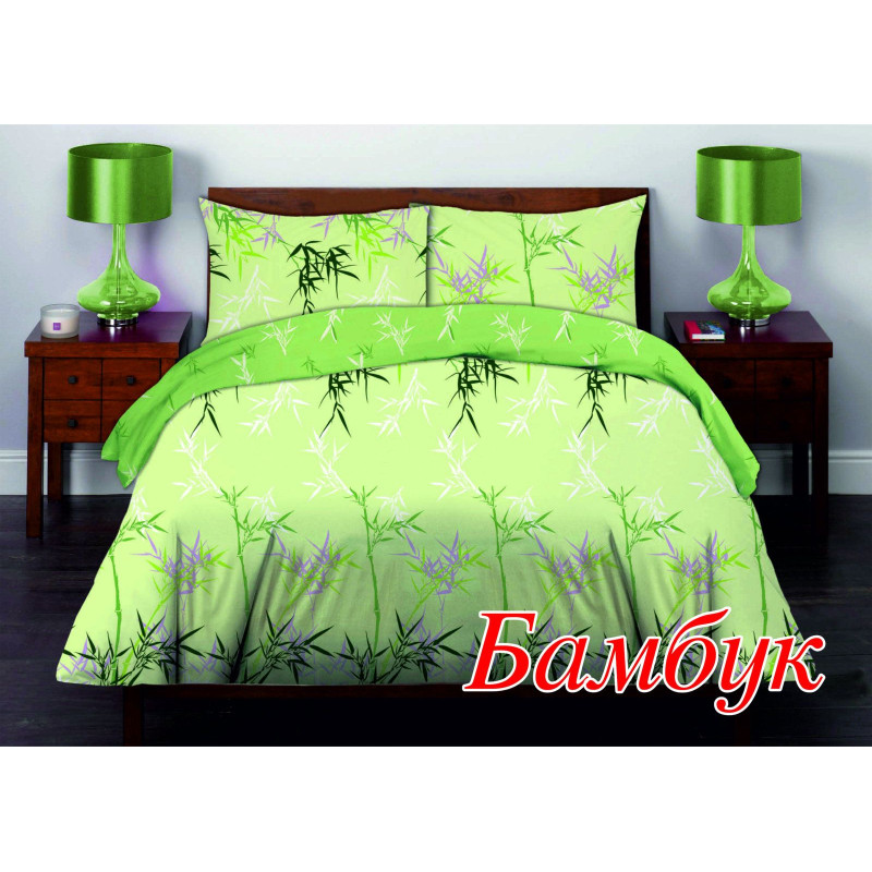 Двоспальний комплект постільної білизни Home Line "Бамбук" 50х70 122809