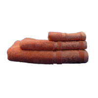 Рушник махровий Home Line "Bamboo New" (помаранчевий), 70х140см 122505