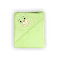 Рушник (куточок) махровий Home Line для малюків (салатовий), 75х75см 121753