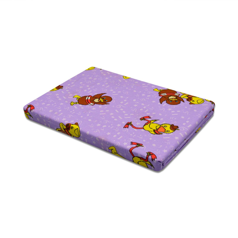 Детский комплект постельного белья Home Line "Музыкальные зверята" (фиолетовый) 120490