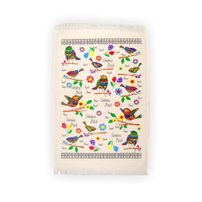 Рушник велюровий кухонний Home Line "Птахи" 40х60см 120438
