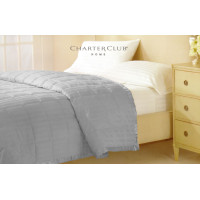 Ковдра-покривало стьобана Home Line (сіра) 229х234см 120420