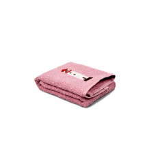 Рушник махровий кухонний Home Line з вишивкою (сіро-рожевий) 30х50см 116945