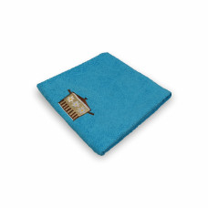 Рушник махровий кухонний Home Line з вишивкою (бірюзовий) 40х60см 116937