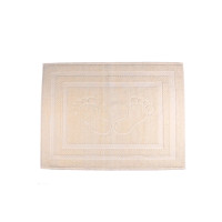 Рушник (килимок) махровий Home Line "Ніжки" (кремовий), 50х70см 116482