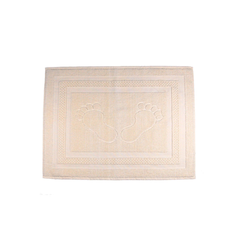 Рушник (килимок) махровий Home Line "Ніжки" (кремовий), 50х70см 116482