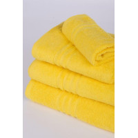 Рушник махровий Home Line "Уют" (жовтий), 70х140см 115819