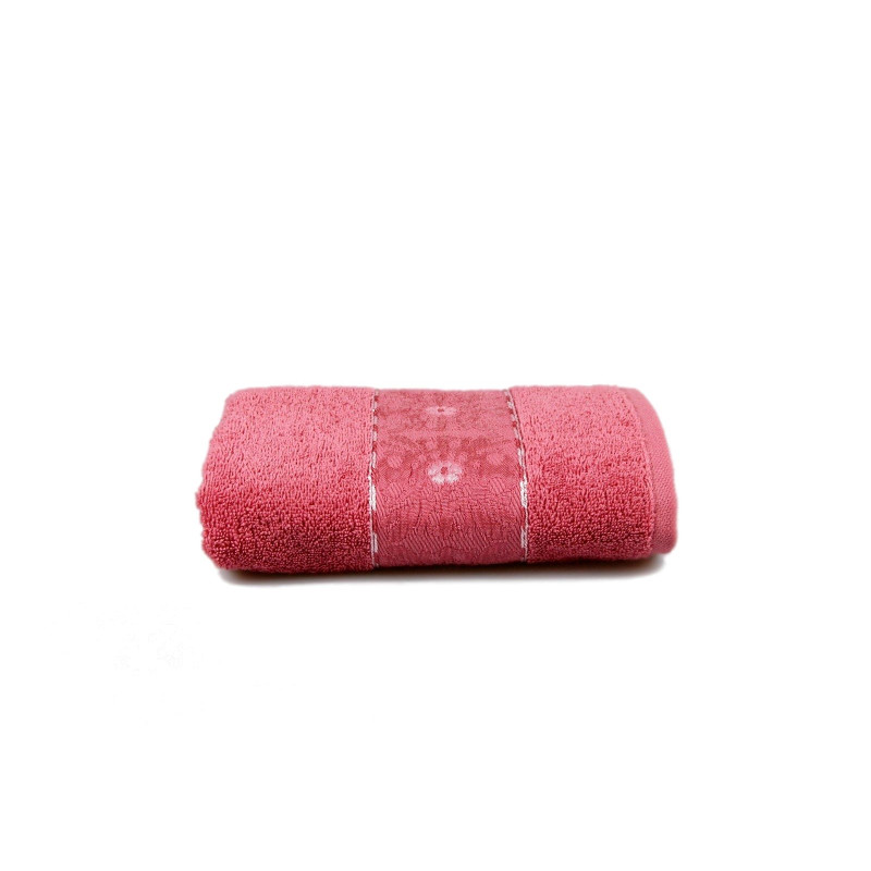 Рушник махровий Home Line "Oriental new" (темно-рожевий), 50х90см 114248